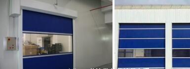 内蒙古冷库保温防爆快速软帘卷门